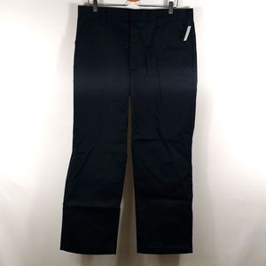 NWT Men's Business Casual Pants by Amazon Essentials, Black, 35Wx29L, no pleats